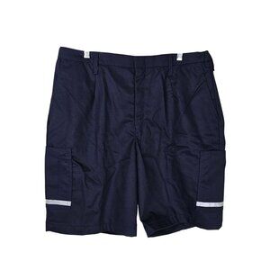 FedEx VF Imagewear‎ Navy Cargo Work Shorts Sz 16 Womens Reflective 9" Delivery